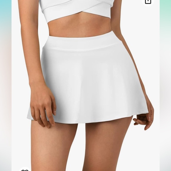 Amazon Dresses & Skirts - Amazon SUUKSESS pleated high waisted tennis skirt w pockets M